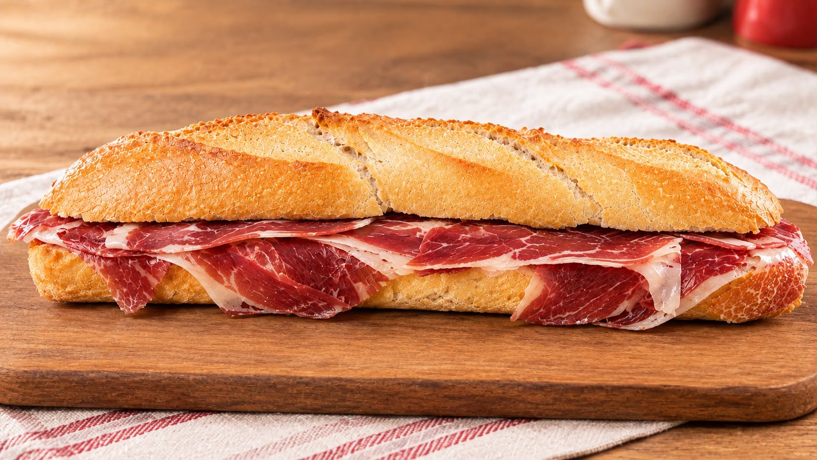 Bocadillo de jamón ibérico de Pignic Ibérico